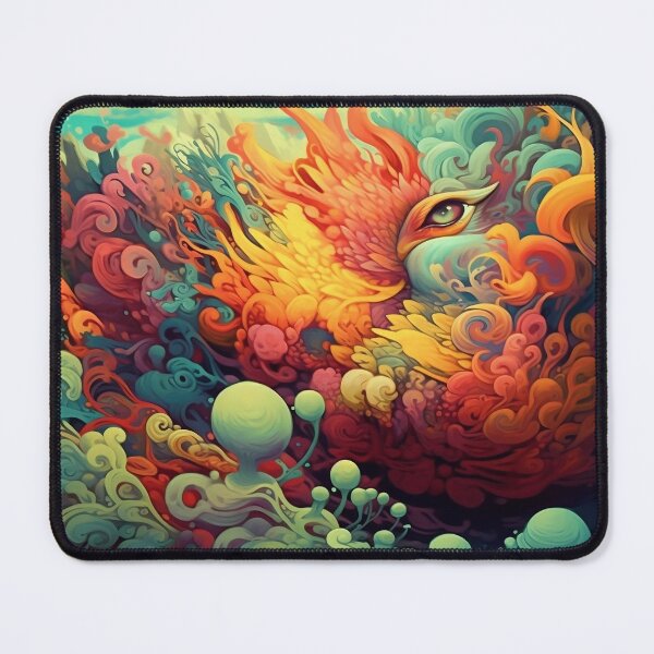 Item preview, Stunning Psychedelic Surreal Trippy Art designed and sold by Spiralysis.