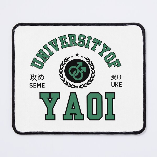 Item preview, Yaoi manga manhwa seme uke University of yaoi meme designed and sold by RecStore.