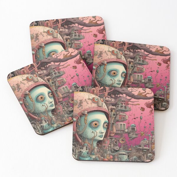 Item preview, Psychedelic Surreal Art - Dreamscape designed and sold by Spiralysis.