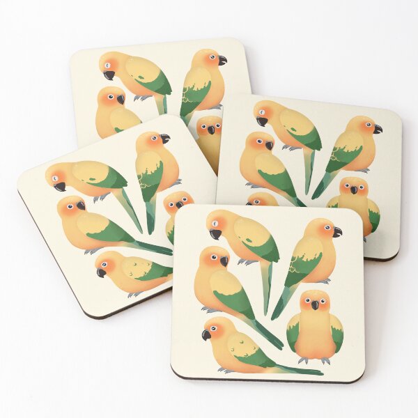 Item preview, Sun Conure Parakeet Bird designed and sold by BundaBear.