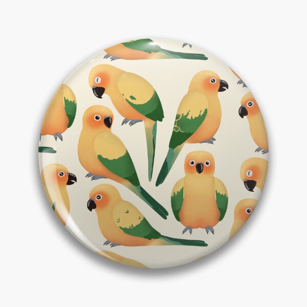 Item preview, Sun Conure Parakeet Bird designed and sold by BundaBear.