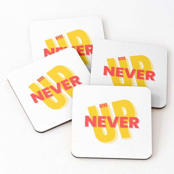 Item preview, never give up designed and sold by RosyCorner.