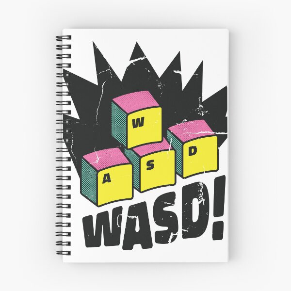 Item preview, WASD Keyboard keyboard for gamers designed and sold by JanooFactory.