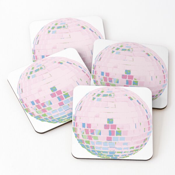 Item preview, Pink Disco Ball Doodle designed and sold by ECmadeit.