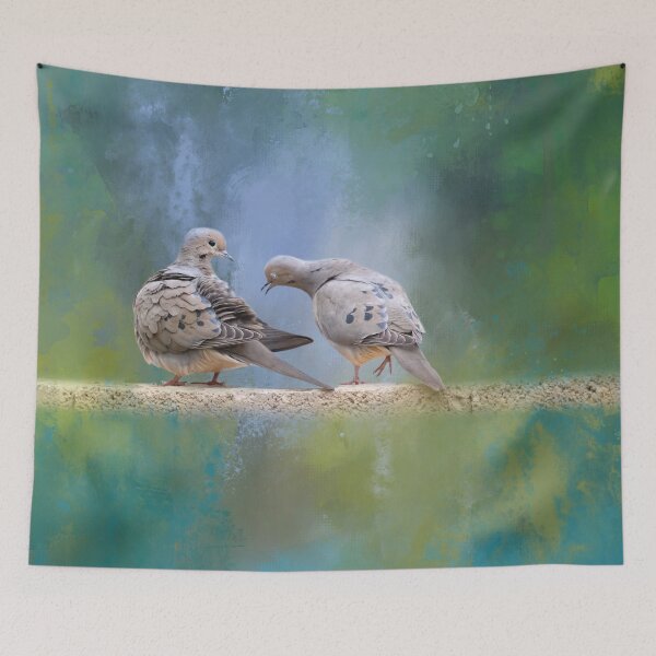 Item preview, Two Turtle Doves 01 designed and sold by Elisabeth Lucas.