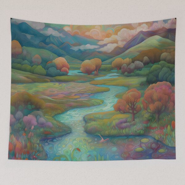 Item preview, Dreams of Mountains and Rivers  designed and sold by Viking-Samurai.