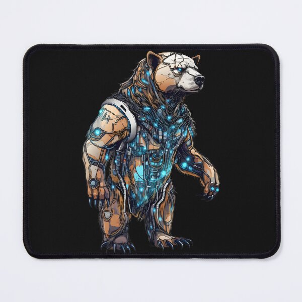 Item preview, Cyborg Bear designed and sold by hamishby.