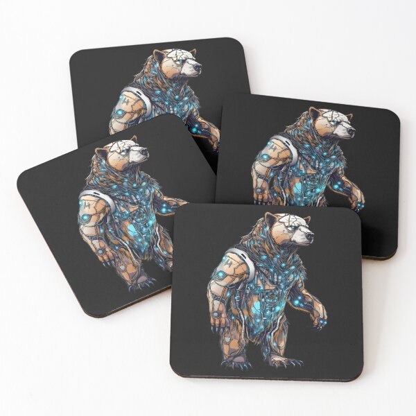 Item preview, Cyborg Bear designed and sold by hamishby.