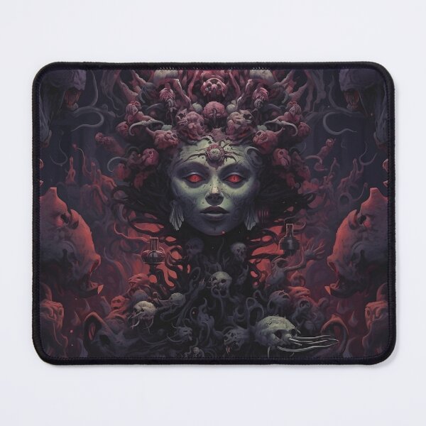 Item preview, Surreal Psychedelic Art - Nightmare Hell designed and sold by Spiralysis.