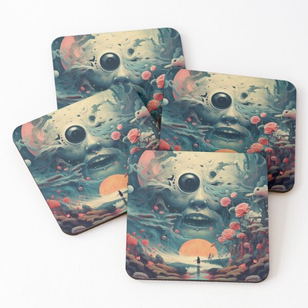 Item preview, Surreal Psychedelic Art - Creepy Nightmare designed and sold by Spiralysis.