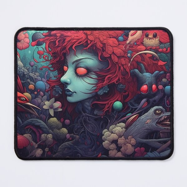 Item preview, Surreal Psychedelic Art - Creepy Nightmare designed and sold by Spiralysis.
