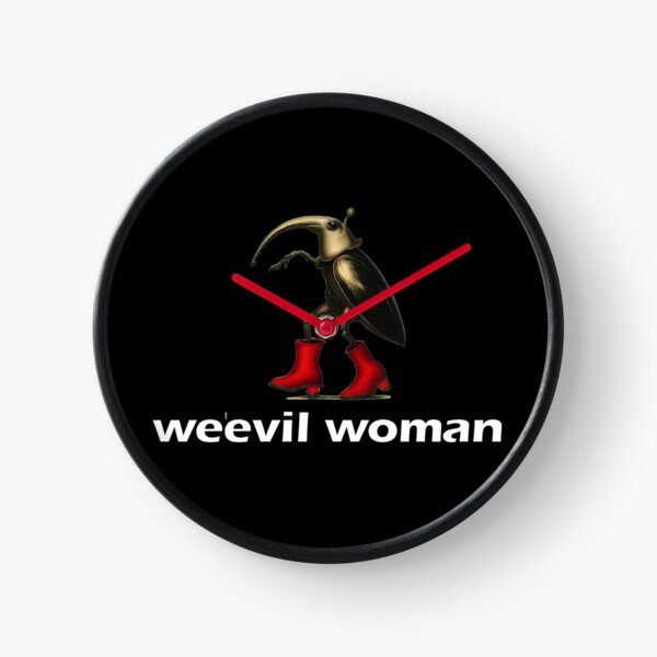 Weevil Woman Clock
