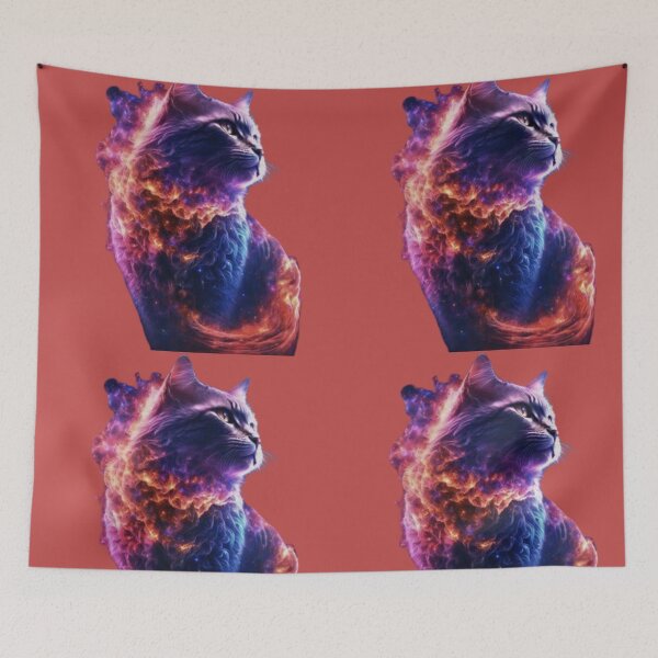 Item preview, Galaxy cat designed and sold by Ideassbold.