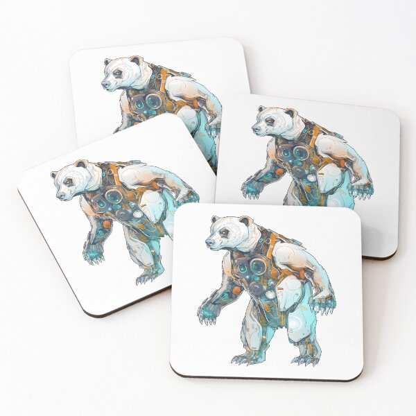 Item preview, Cyborg Bear designed and sold by hamishby.