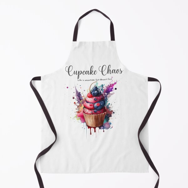 Item preview, Cupcake Chaos. Life is uncertain. Eat dessert first. designed and sold by DO-artbyDeliaO.