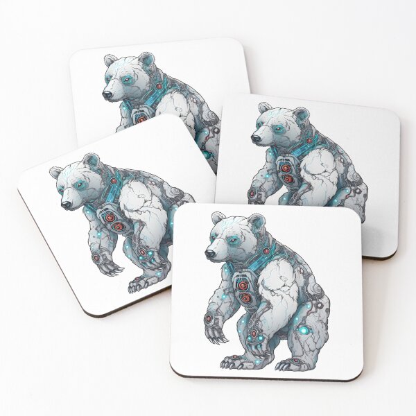 Item preview, Cyborg Bear designed and sold by hamishby.