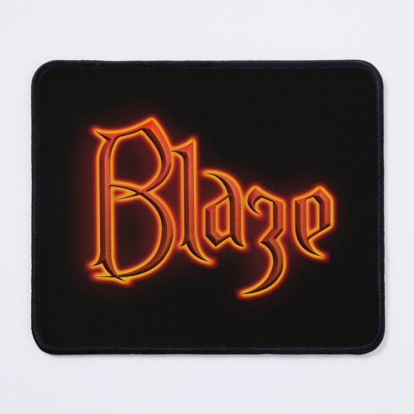 Item preview, Blaze (Fiery Glowing Text) designed and sold by Swabcraft.