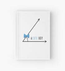 a Cute Boy Hardcover Journal