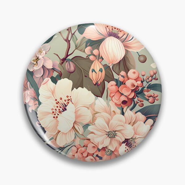 Item preview, Abstract Mixed Flower design pattern print textile designed and sold by LUEE-Design.