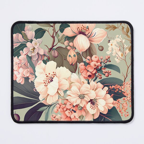 Item preview, Abstract Mixed Flower design pattern print textile designed and sold by LUEE-Design.