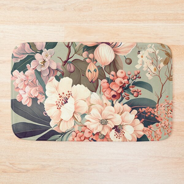Item preview, Abstract Mixed Flower design pattern print textile designed and sold by LUEE-Design.
