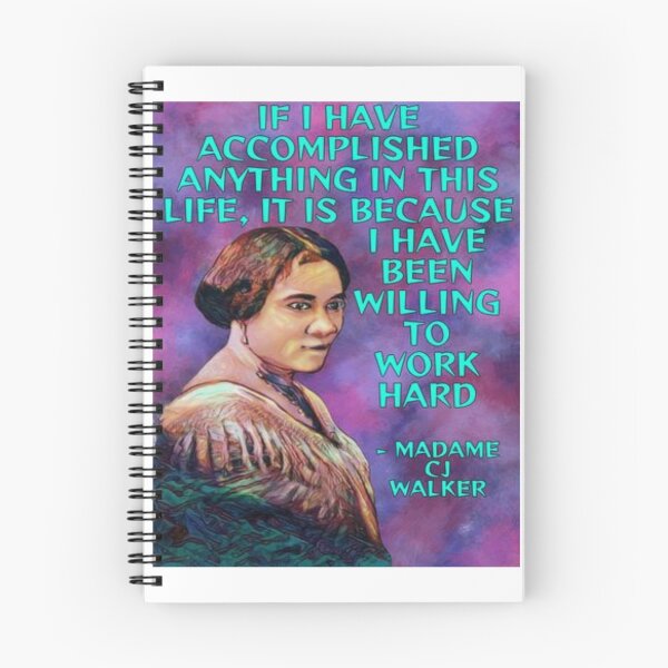 Item preview, Radical Feminist Quote - If I Have Accomplished Anything In This Life It Is Because I Have Been Willing To Work Hard designed and sold by LethalPixieDust.