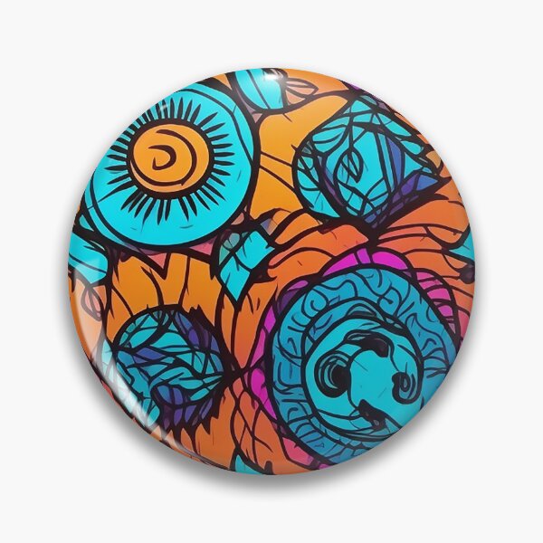 Item preview, Vivid Abstract Mandala Pattern designed and sold by ChibiKolossus.
