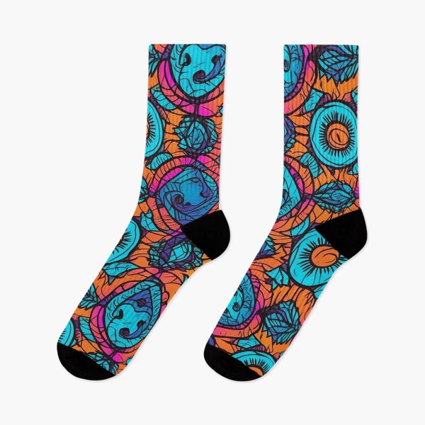 Item preview, Vivid Abstract Mandala Pattern designed and sold by ChibiKolossus.