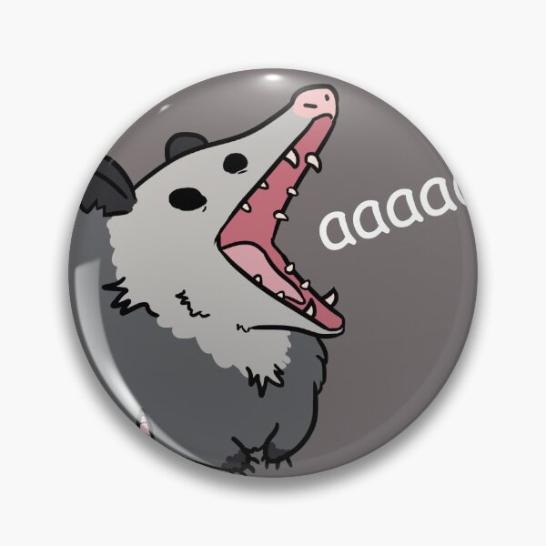 Item preview, possum screm (white) designed and sold by ZioCorvid.