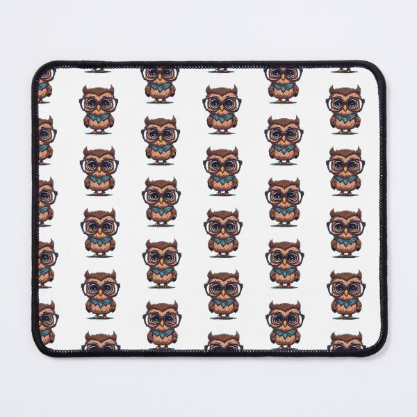 Item preview, Beautiful nerdy owl designed and sold by BaliamShop.