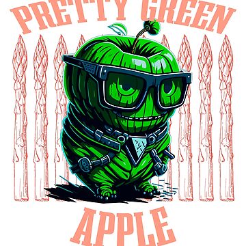 Pretty Green Apple T-Shirt: Unleash Your Vibrant Style
