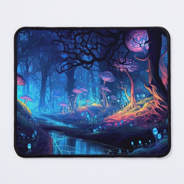 Item preview, Bioluminescent Forest designed and sold by CharlesScottArt.