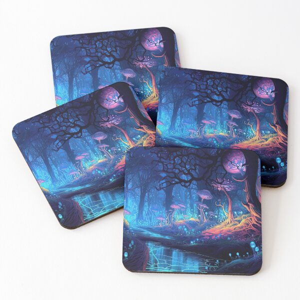 Item preview, Bioluminescent Forest designed and sold by CharlesScottArt.