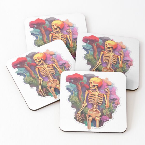 Item preview, Captivating 3D Bones and Botany Sticker designed and sold by Buyfastcart.