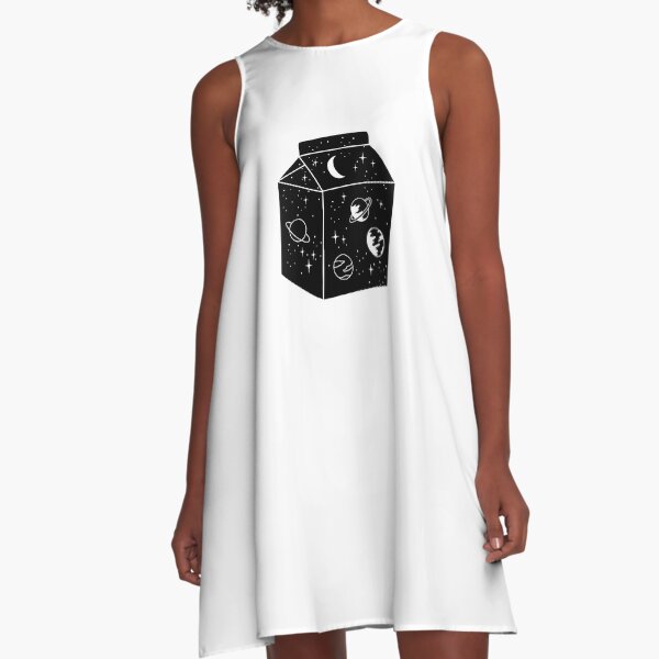 Milky way A-Line Dress