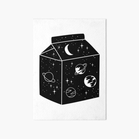 Milky way Art Board Print