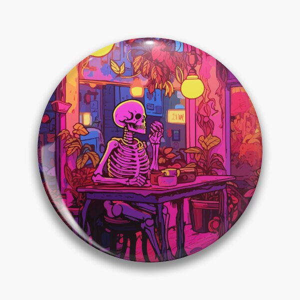 Item preview, 3D Bone Coffee House Sticker designed and sold by Buyfastcart.