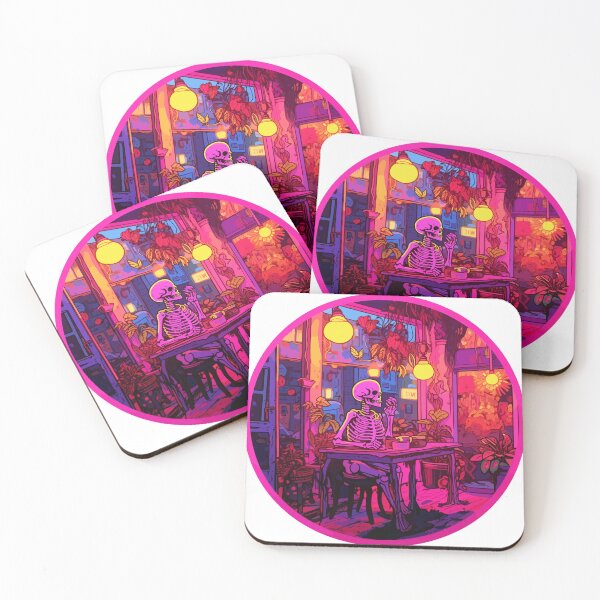 Item preview, 3D Bone Coffee House Sticker designed and sold by Buyfastcart.