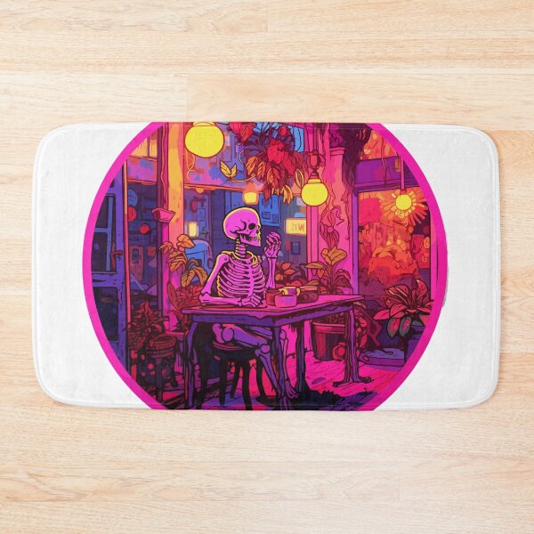 Item preview, 3D Bone Coffee House Sticker designed and sold by Buyfastcart.