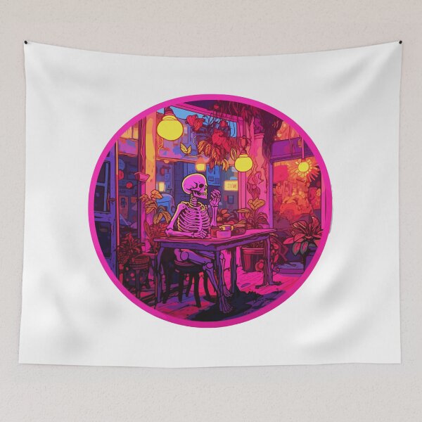 Item preview, 3D Bone Coffee House Sticker designed and sold by Buyfastcart.