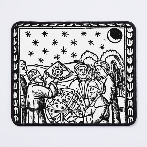 Item preview, Renaissance Woodcut of Astronomers and Night Sky with Astrolabe designed and sold by Pixelchicken.