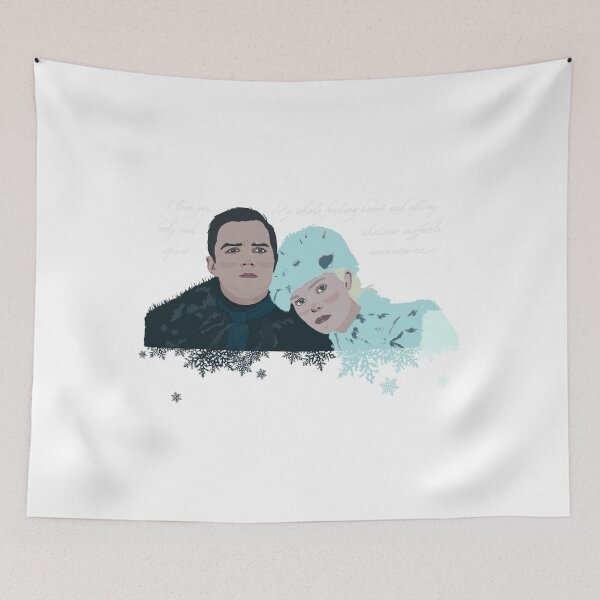 Item preview, The Great Season 3 Nicholas Hoult Elle Fanning Ice Art designed and sold by vrchsvitanie.