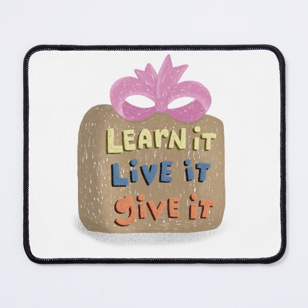 Item preview, Learn it Live it Give it designed and sold by MindfulReminder.