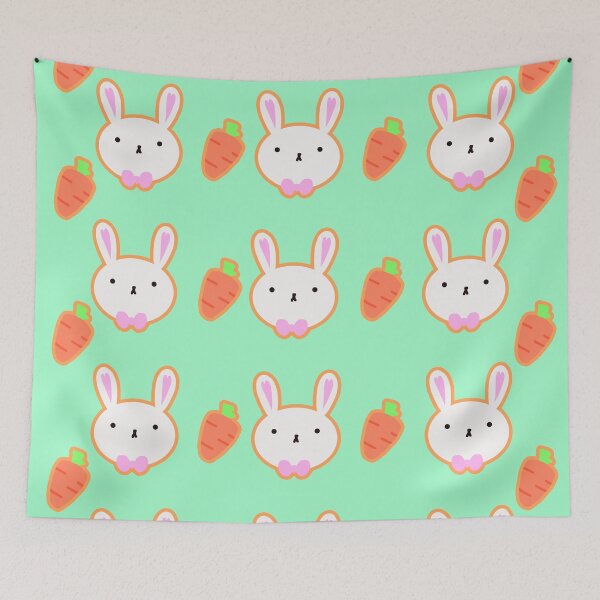 Item preview, Rabbits and carrots. designed and sold by Nongning-109.