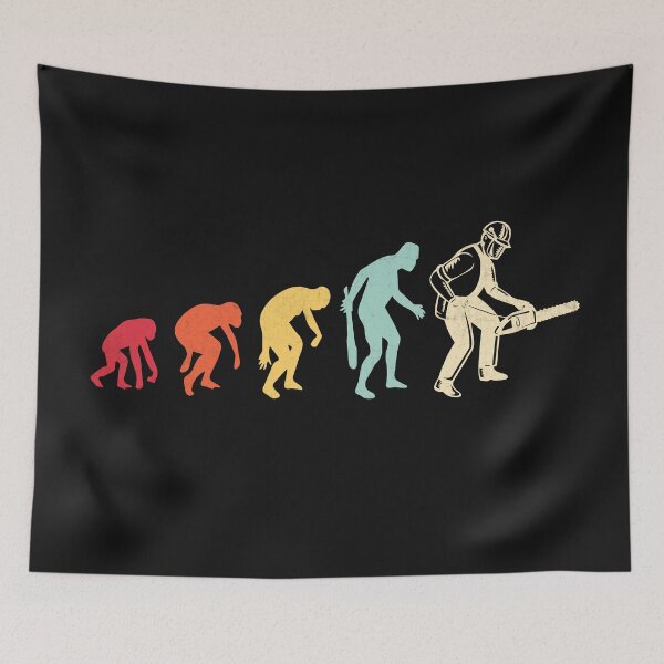 Item preview, Chainsaw Evolution Shirt / Tree Surgeon / Logger / Chainsaw / Arborist  designed and sold by Tee Hub.