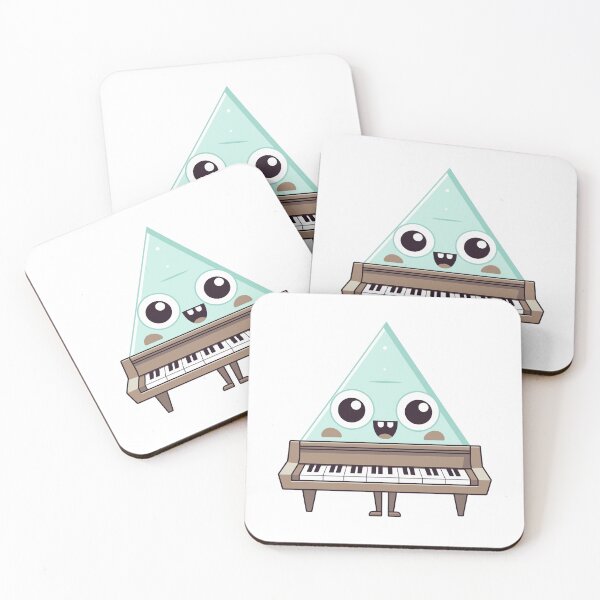 Item preview, Adorable Piano-Playing Triangle designed and sold by Artwyz.