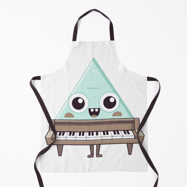 Item preview, Adorable Piano-Playing Triangle designed and sold by Artwyz.