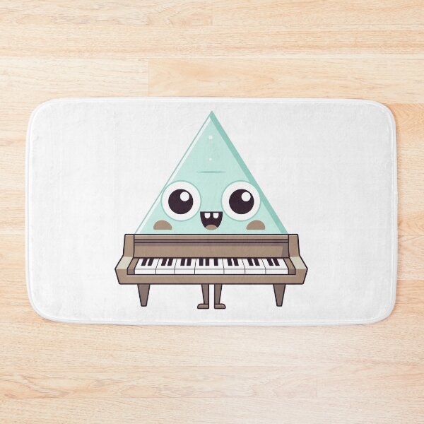 Item preview, Adorable Piano-Playing Triangle designed and sold by Artwyz.