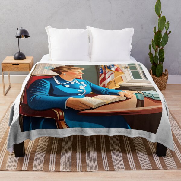 Item preview, Eleanor Roosevelt Inspires Captivating AI Art designed and sold by LoFaroShop.