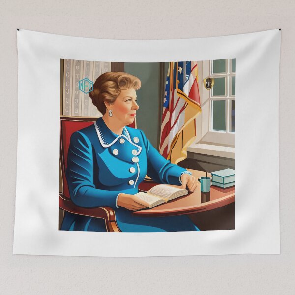 Item preview, Eleanor Roosevelt Inspires Captivating AI Art designed and sold by LoFaroShop.